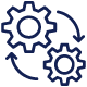 Interconnected tools representing efficiency and automation